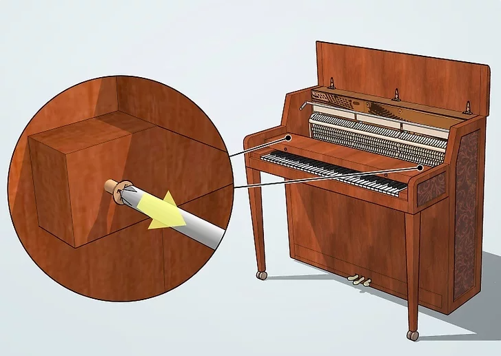 Guide to Disassembling an Upright Piano