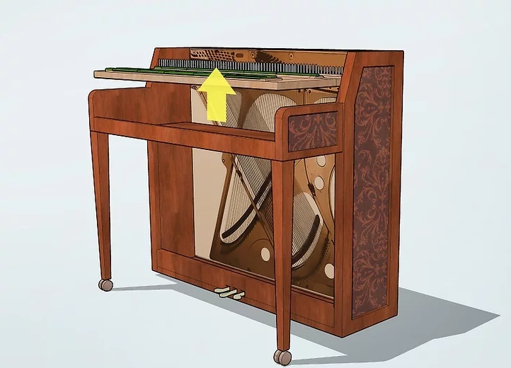 Guide to Disassembling an Upright Piano