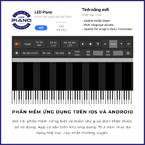 Ledpiano App